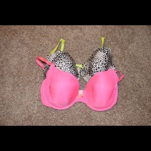 2 Victoria Secret Bras